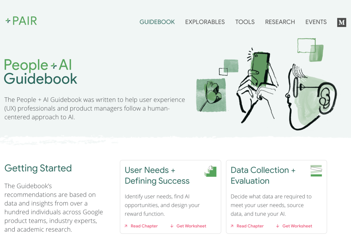 Google zeigt mit „Machine Learning Guides“ wie man maschinelles Lernen umsetzen sollte